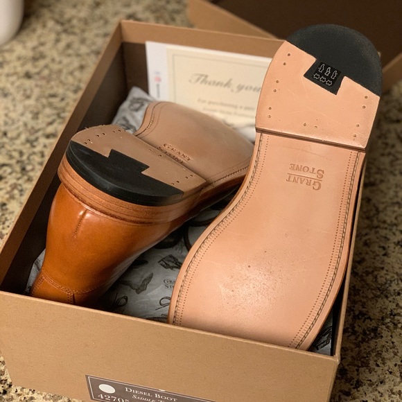 Grant Stone handmade Diesel Boot - men’s size 9.5 - Picture 3 of 5